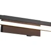 Badrumslampor Vägg < Trio Lighting Gianni H2O Vägglampa LED 40cm mattsvart IP44