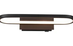 Badrumslampor Vägg < Trio Lighting Gianni H2O Vägglampa LED 40cm mattsvart IP44