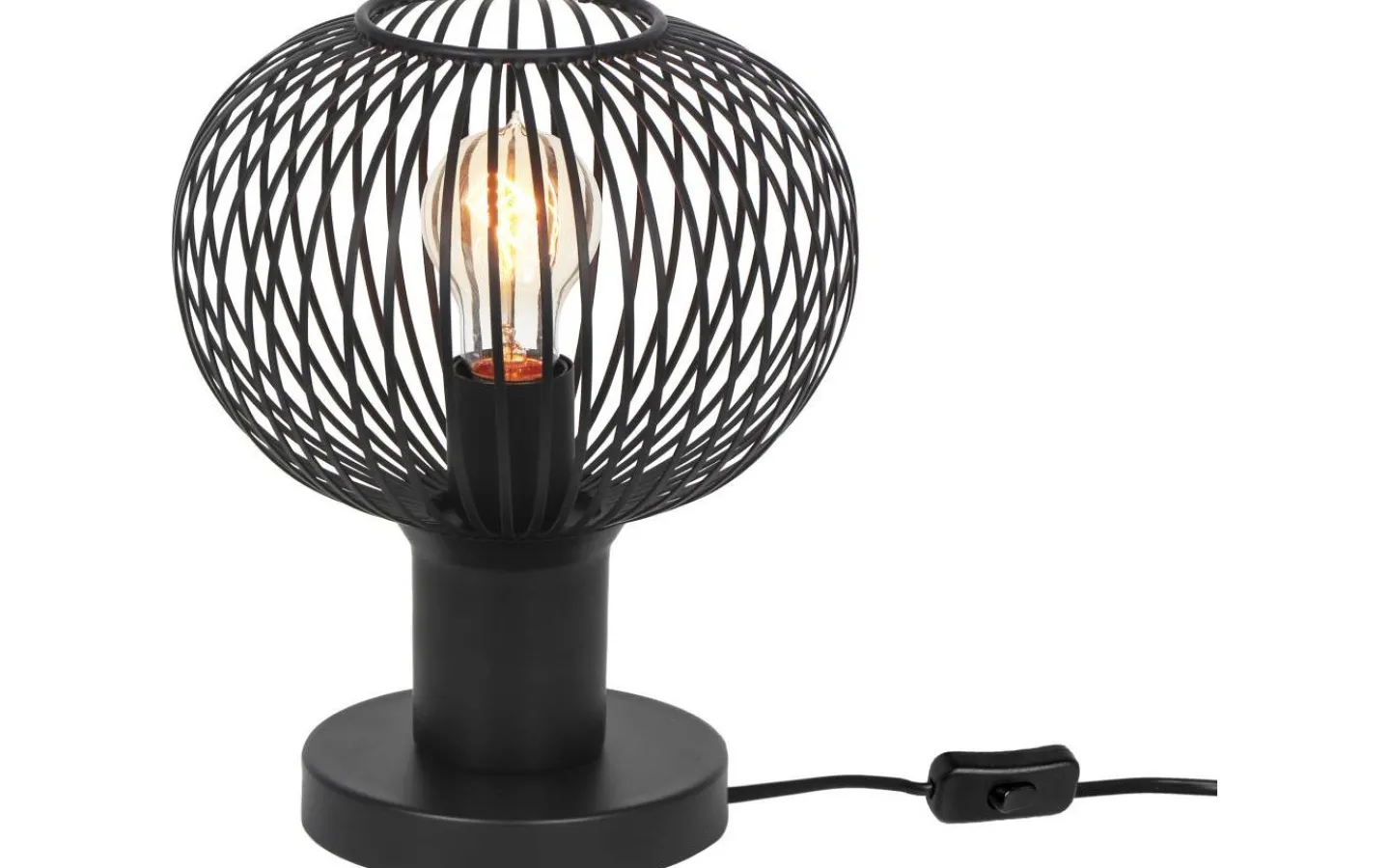 Bordslampor < Trio Lighting Gila Bordslampa 23cm E27 mattsvart