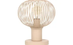 Bordslampor-Trio Lighting Gila Bordslampa 23cm E27 sandfärgad