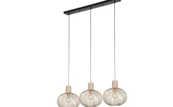 Avlånga Taklampor < Trio Lighting Gila Takpendel 3-delad E27 sand