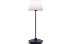 Bordslampor < Herstal Gil Il Grande Bordslampa 40cm Svart/Opalglas