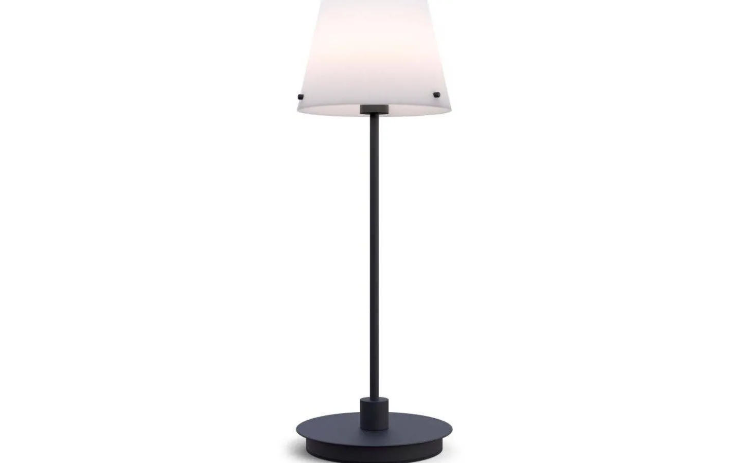 Bordslampor < Herstal Gil Il Grande Bordslampa 40cm Svart/Opalglas