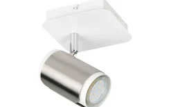 Läslampor < Trio Lighting Gillan Spotlight GU10 borstat stål