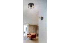 Läslampor < Trio Lighting Gillan Spotlight GU10 kaffebrun
