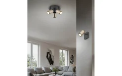 Läslampor < Trio Lighting Gillan Spotlight GU10 kaffebrun