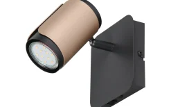 Läslampor < Trio Lighting Gillan Spotlight GU10 kaffebrun