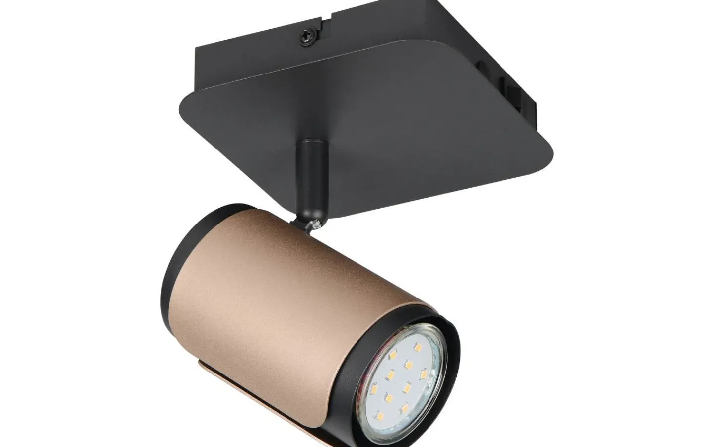 Läslampor < Trio Lighting Gillan Spotlight GU10 kaffebrun