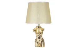 Bordslampor < Mauro Ferretti Gino Bordslampa Kvinna 39,5cm Guld