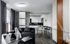 Plafonder < Eglo Giron Plafond 57cm LED 3000-5000K 36W Kristall med Fjärrkontroll Vit