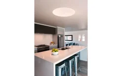 Plafonder-Eglo Giron Plafond 76cm LED 3000-5000K 54,5W med Fjärrkontroll Vit