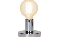 Vardagsrum|Bordslampor-Star Trading Glans Bordslampa 8,5cm E27 Krom