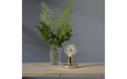 Vardagsrum|Bordslampor-Star Trading Glans Bordslampa 8,5cm E27 Mässing