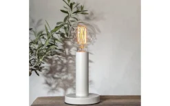Vardagsrum|Bordslampor-Star Trading Glans Bordslampa 17cm Vit
