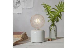 Vardagsrum|Bordslampor-Star Trading Glans Bordslampa 10cm Vit