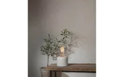 Vardagsrum|Bordslampor-Star Trading Glans Bordslampa 10cm Vit