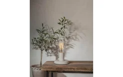 Vardagsrum|Bordslampor < Star Trading Glans Bordslampa 8,5cm Vit