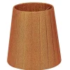 Enfärgade Runda Lampskärmar < Oriva Glitter Lampskärm Ø14,5cm Terracotta