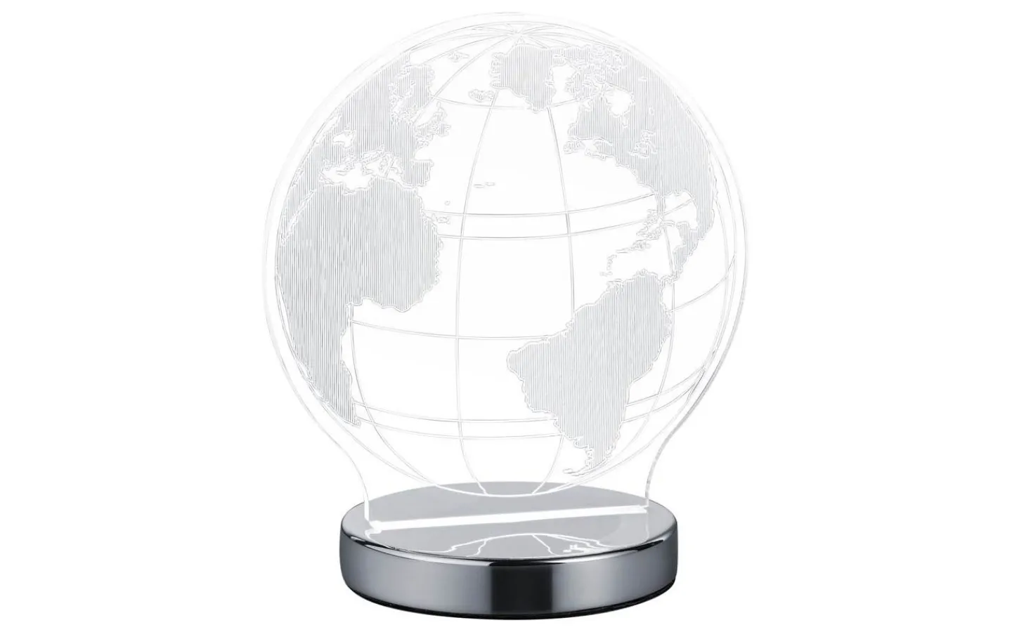 Barnrum|Bordslampor < Reality Globe Bordslampa LED i krom