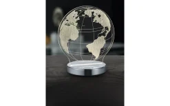 Barnrum|Bordslampor < Reality Globe Bordslampa LED i krom