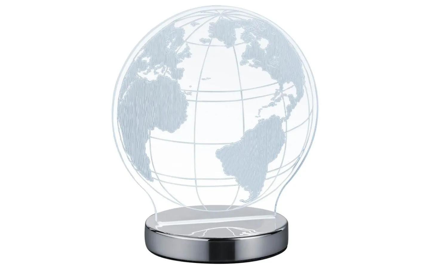 Barnrum|Bordslampor < Reality Globe Bordslampa LED i krom
