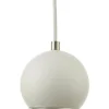 Fönsterlampor < Oriva Globe Fönsterlampa 10cm Vit/Silver
