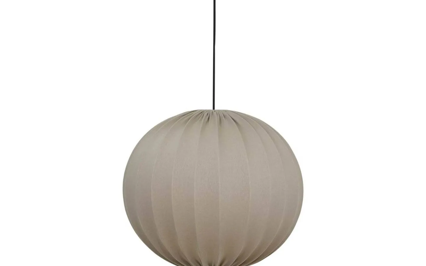 Sovrum|Takskärmar-Hallbergs Glob Takskärm Ø40cm Stretch Sand Lyx