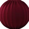 Takskärmar-Hallbergs Glob Takskärm Ø40cm Stretch Vinröd Lyx