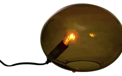 Bordslampor-Aneta Globus Bordslampa 24cm Brun