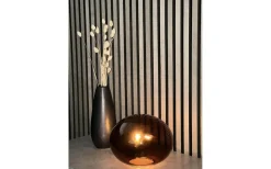Bordslampor-Aneta Globus Bordslampa 24cm Brun