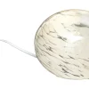 Bordslampor-Aneta Globus Bordslampa 13cm Vit Prickig