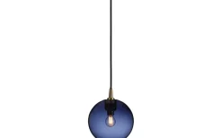 Kök & Matplats|Fönsterlampor < Belid Gloria Blått Glas Ø19cm