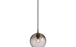 Kök & Matplats|Fönsterlampor < Belid Gloria Rökfärgat Glas Ø19cm