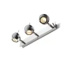 Avlånga Takspotlights|Takspot Med 3 Lampor-Rendl Glossy Vägglampa 3L