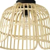 Plafonder < Eglo Glyneath Plafond 37,5cm Natur/Svart