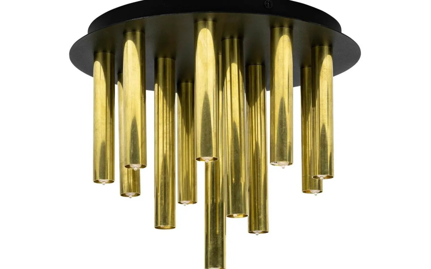 Plafonder < Markslojd Gocce Plafond 35cm Svart/Mässing