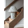 Bordslampor < Hallbergs Golden Lily Bordslampa 65cm Teal William Morris