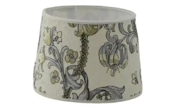 Mönstrade Lampskärmar < Hallbergs Golden Lily Lampskärm Ø24cm Embroidery Dove William Morris