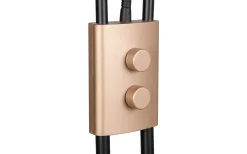 Uplight|Golvläslampor < Trio Lighting Golvlampa LED Chris kaffebrun med läslampa