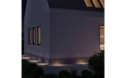 Infälld Murbelysning|Hall & Trappa-Rendl Gordiq L Vägglampa LED Antracitgrå