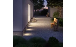 Infälld Murbelysning|Hall & Trappa-Rendl Gordiq L Vägglampa LED Vit