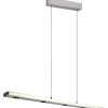 Avlånga Taklampor < Trio Lighting Graham Taklampa LED i borstat stål