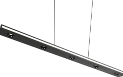 Avlånga Taklampor < Trio Lighting Graham Takpendel LED mattsvart