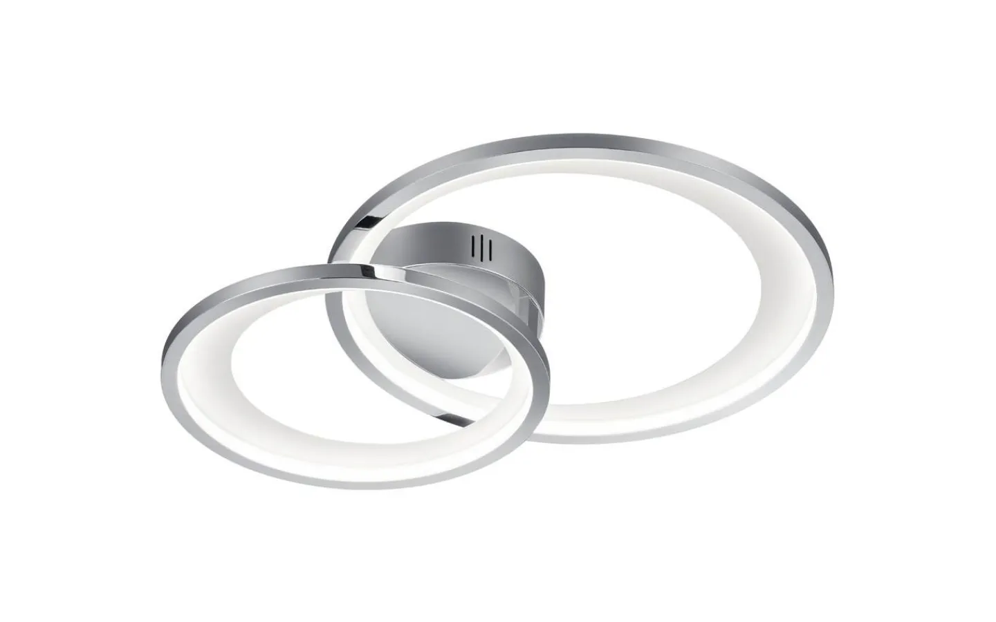 Plafonder < Trio Lighting Granada Plafond LED 2-delad 59cm krom