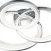 Plafonder < Trio Lighting Granada Plafond LED 3-delad 71cm matt vit/krom