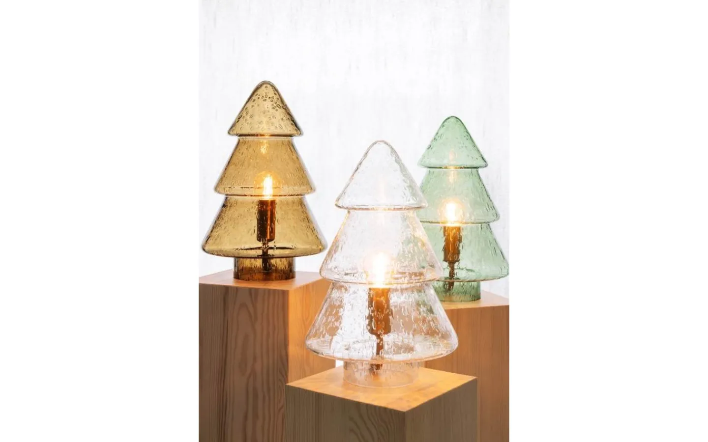 Adventsljusstakar 31-60 Cm|Julpynt Inomhus < Globen Lighting Gran Bordslampa 31cm Grön