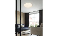 Plafonder < Reality Gravity Plafond LED 57cm vit/krom