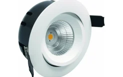 Downlights, Spotlight|230V Led Spotlights < Malmbergs Greven Downlight Dim to Warm 2000-2800K 6W Vit 230V IP21