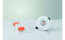 Downlights, Spotlight|230V Led Spotlights < Malmbergs Greven Downlight Dim to Warm 2000-2800K 6W Vit 230V IP21
