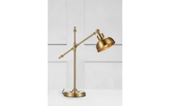 Skrivbordslampor-Markslojd Grimstad Bordslampa 56cm Mässing